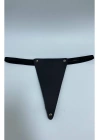 Suni Yumuşak Deri Harness Fantezi Sexi Tanga Külot  81077
