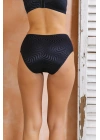 YÜKSEK BEL SLİP KÜLOT SİYAH (MGP22071)