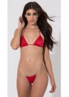 Zincirli Fantezi Tanga Külot Kırmızı 80835