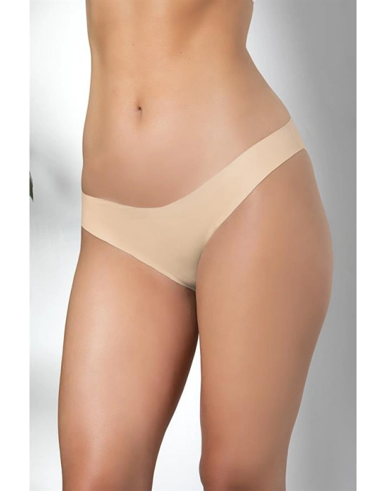 3'LÜ DİKİŞSİZ, İZ YAPMAZ, LAZER KESİM, SLİP KÜLOT CAPPUCİNO (MGP21261)