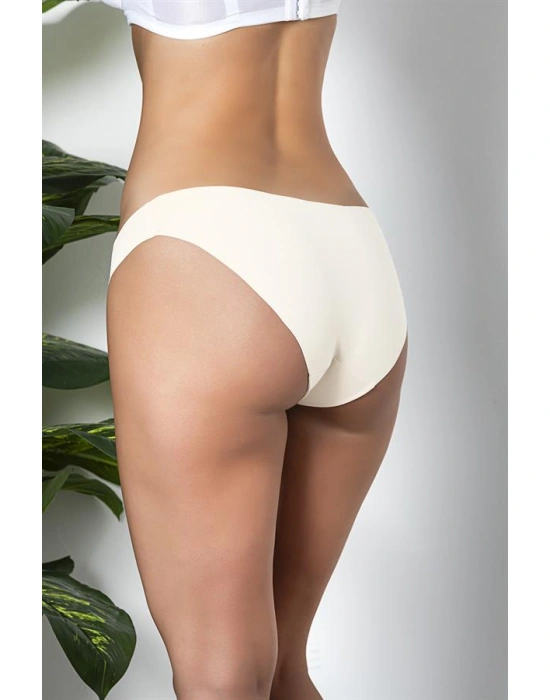 3'LÜ DİKİŞSİZ, İZ YAPMAZ, LAZER KESİM, SLİP KÜLOT EKRU (MGP21261)