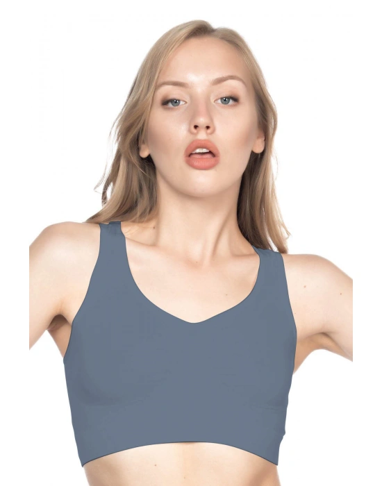 ANTRASİT MI Emay 4001 Soft Sporcu Büstiyer