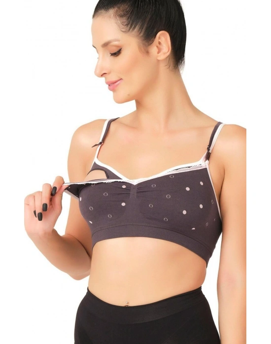 ANTRASİT MI Emay 5310 Emzirme Sütyen