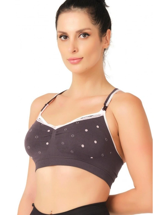 ANTRASİT MI Emay 5310 Emzirme Sütyen