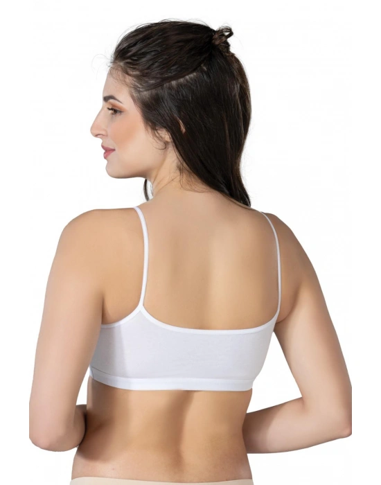 BEYAZ MI Emay 1425 Modal Cotton Pedli Büstiyer