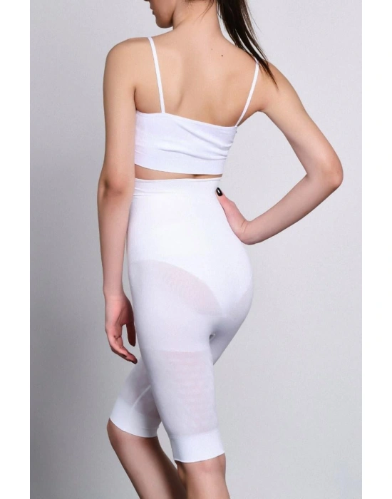 BEYAZ MI Emay 2015 Yüksek Bel Double Uzun Paçalı Korse
