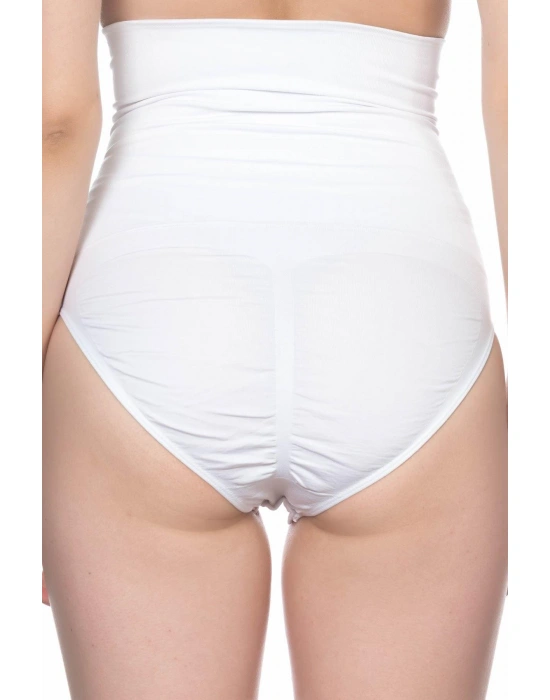 BEYAZ MI Emay 2019 Double Yüksek Bel Çıtçıtlı  Slip Korse