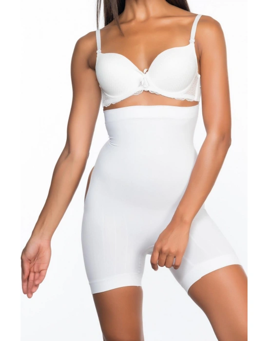 BEYAZ MI Emay 2033 Popo Açık Boxer Korse