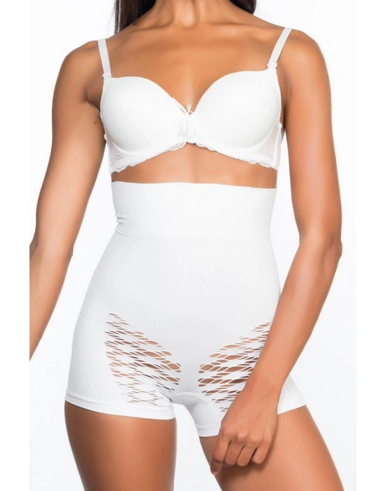 BEYAZ MI Emay 2064 Popo Açık Fantezi Boxer Korse