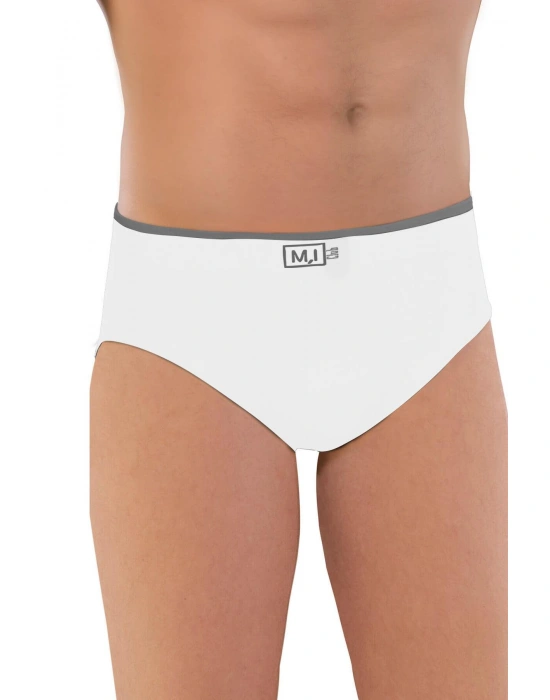 BEYAZ MI Emay 2109 Erkek Slip