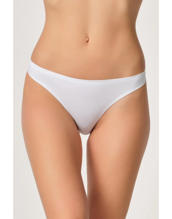 BEYAZ MI Emay 2802 Yapıştırma Lazer Kesim String Külot