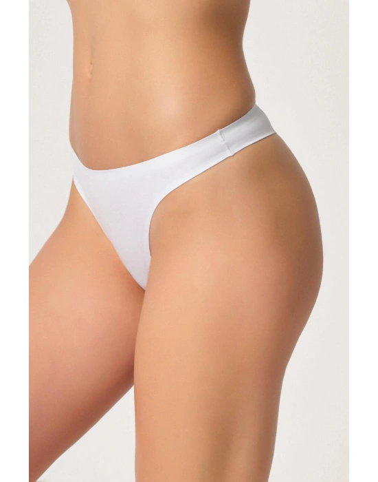 BEYAZ MI Emay 2802 Yapıştırma Lazer Kesim String Külot