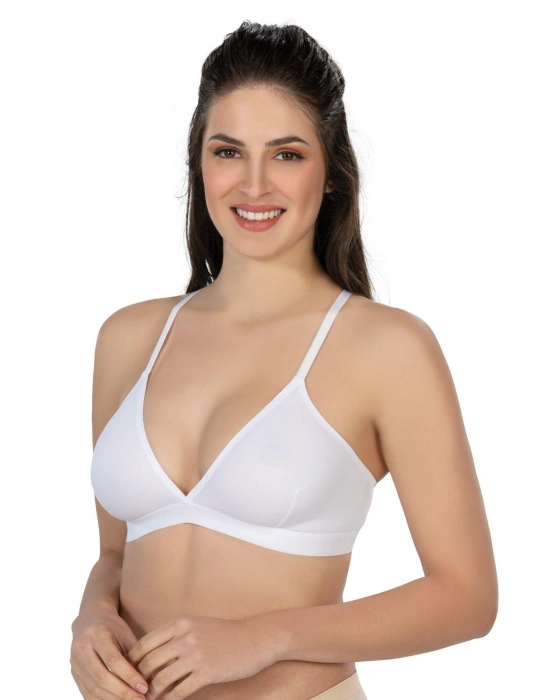 BEYAZ MI Emay 2809 Lazer Kesim Yapıştırma İz Ypmz Sütyen