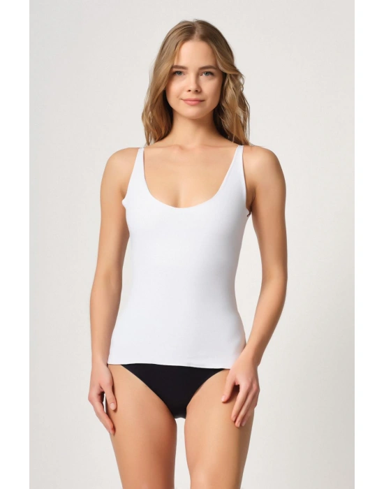 BEYAZ MI Emay 2815 Double Cotton Korse Atlet