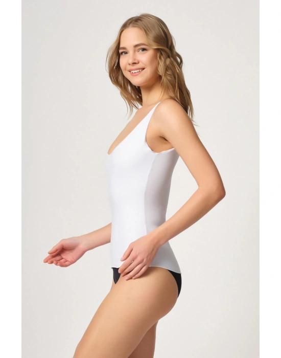 BEYAZ MI Emay 2815 Double Cotton Korse Atlet