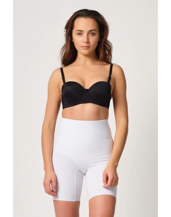 BEYAZ MI Emay 2816 Yüksek Bel Boxer Lazer Korse