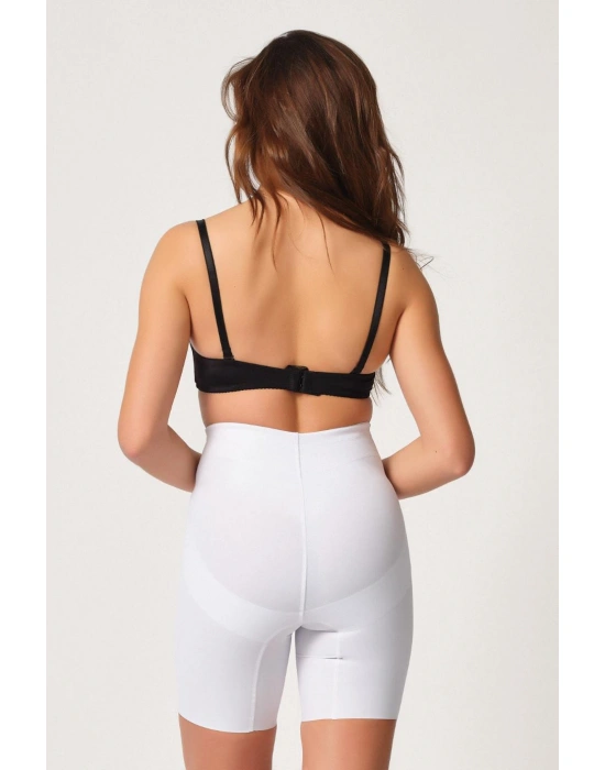 BEYAZ MI Emay 2816 Yüksek Bel Boxer Lazer Korse