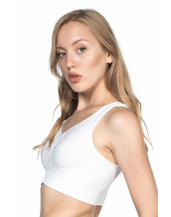 BEYAZ MI Emay 4001 Soft Sporcu Büstiyer