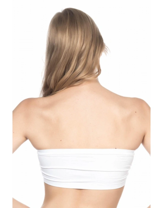 BEYAZ MI Emay 4002 Soft Straplez Büstiyer