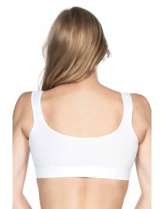 BEYAZ MI Emay 4005 Soft Kalın Askı Büstiyer