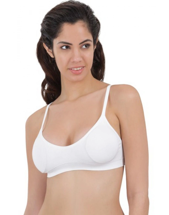 BEYAZ MI Emay 4020 Pedli İnce Askılı Büstiyer