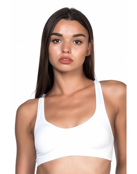 BEYAZ MI Emay 4025 Pedli Sporcu Büstiyer