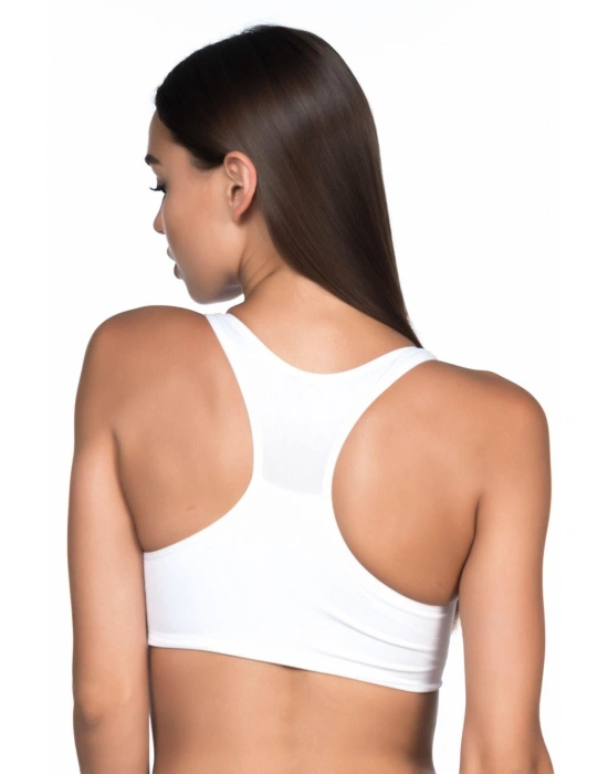 BEYAZ MI Emay 4025 Pedli Sporcu Büstiyer