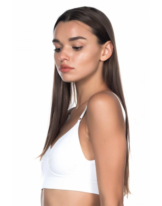 BEYAZ MI Emay 4040 Agraflı Minimizer Korse