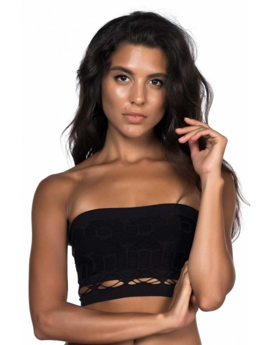 BEYAZ MI Emay 4050 Double Örgü Toparlayıcı Straplez Büstiyer