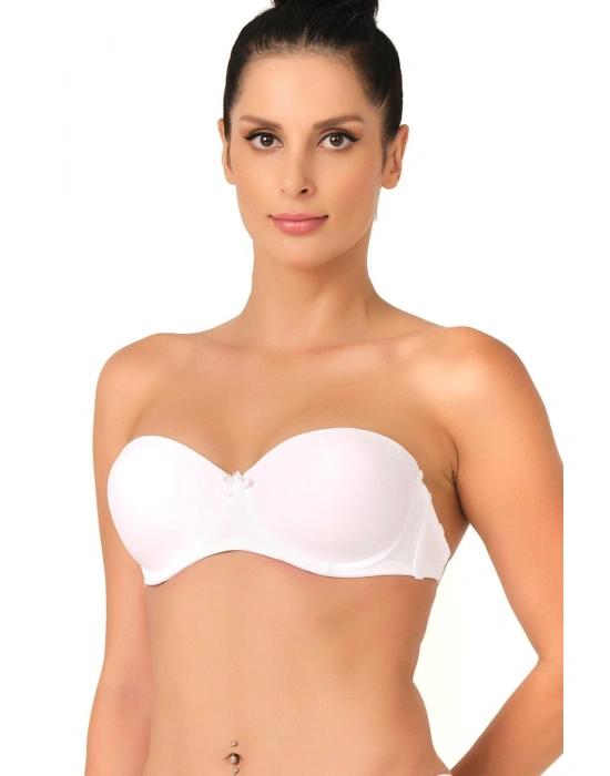 BEYAZ MI Emay 701 Şeffaf Askılı Sütyen