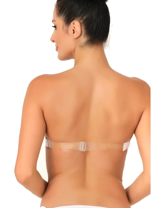 BEYAZ MI Emay 701 Şeffaf Askılı Sütyen