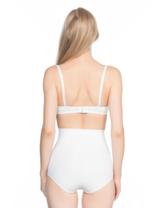 BEYAZ MI Emay 7024 Yüksek Bel Slip Korse