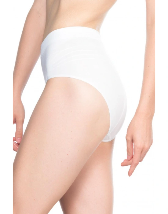 BEYAZ MI Emay 7025  Düşük Bel Slip Korse