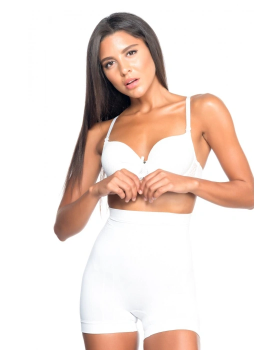 BEYAZ MI Emay 7027 Düşük Bel Boxer Korse