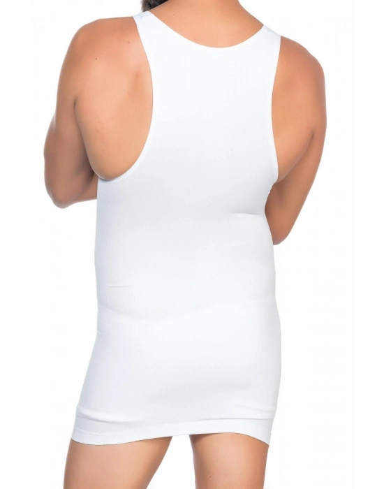 BEYAZ MI Emay  E1002 U Yaka Erkek Korse Atlet