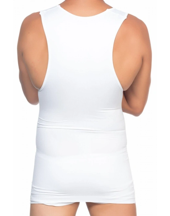 BEYAZ MI Emay E1003 V Yaka Erkek Korse Atlet