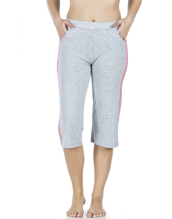 Derya Kurşun Cepli Kadın Kapri 0537