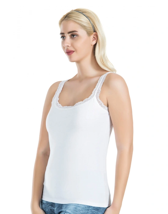 Derya Kurşun Dantelli Kadın Atlet 214