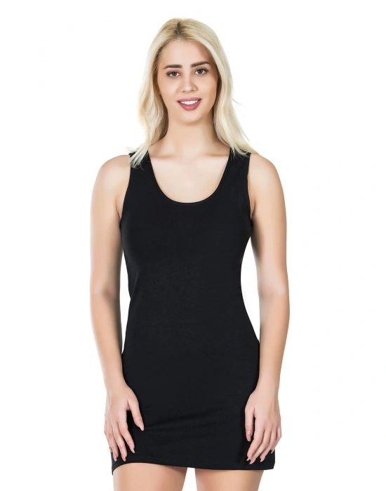 Derya Kurşun Geniş Askılı Kombinezon 963