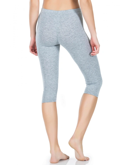 Derya Kurşun Lastikli Kısa Kadın Tayt 411