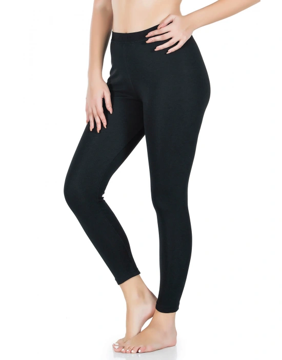 Derya Kurşun Yüksek Bel Uzun Kadın Tayt 410