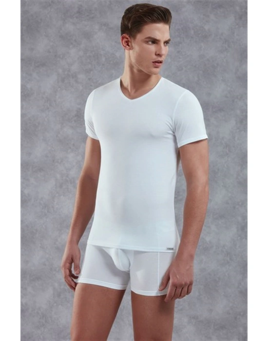 Doreanse 2855 Vücudu Saran Rahat T-Shirt