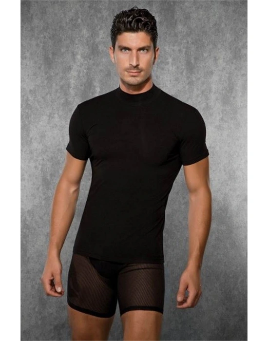 Doreanse  Balıkçı Yaka Vücudu Saran Tişört 2730