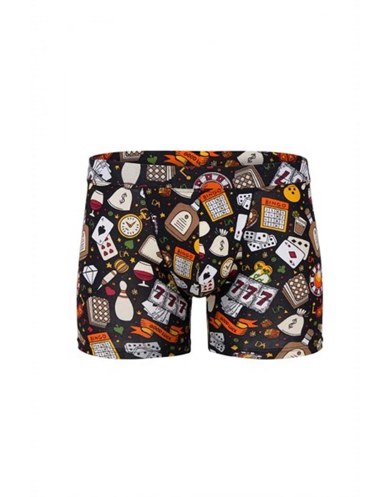 Doreanse Erkek Modal Baskılı Boxer 1817