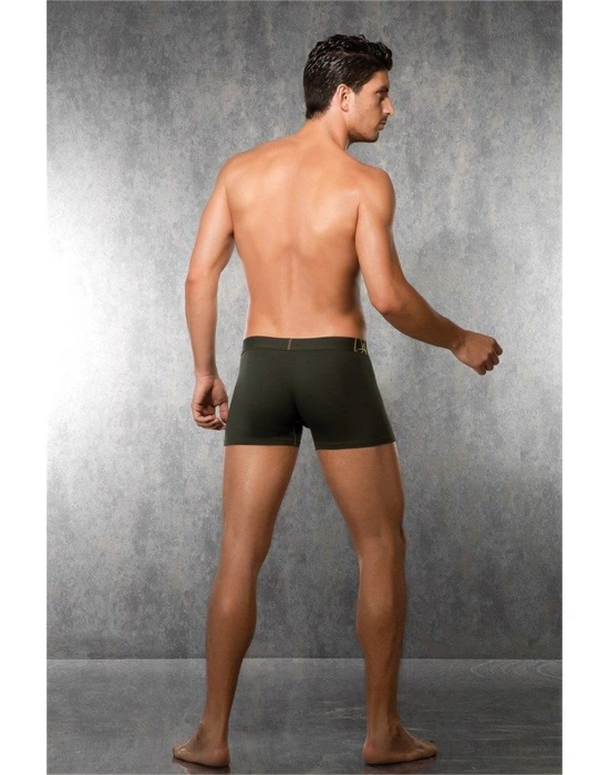 Doreanse Koyu Yeşil Boxer Erkek Yazılı 1766