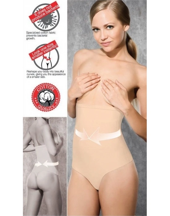 Doreanse  Pamuklu String Göbek Korsesi 5915