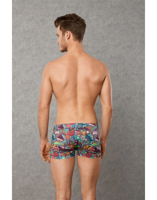 Doreanse Patchwork, Desenli Erkek Boxer 1807