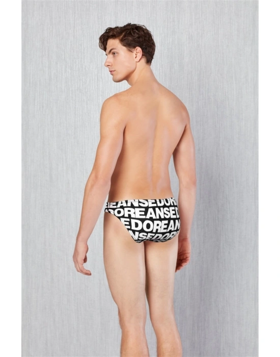 Doreanse Yazılı Baskılı Erkek Slip 1236
