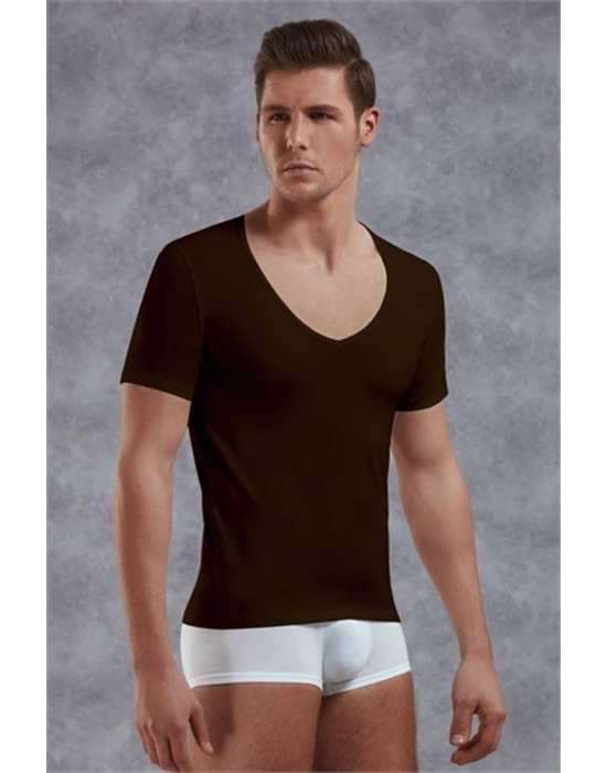 Doreanse  Yırtık Yaka Erkek T-Shirt 2820