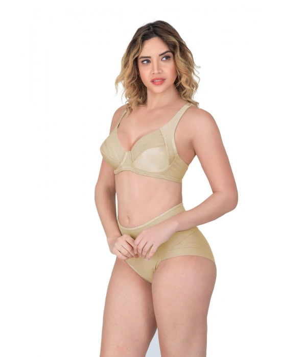 EKRU MI Emay 177 B Toparlayıcı Sütyen Takım